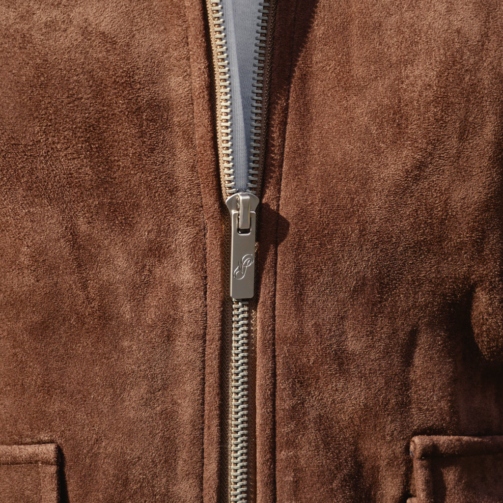 Chaqueta de ante