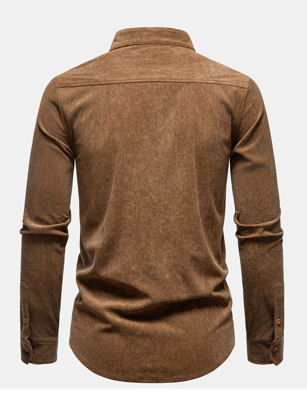 Camisa de manga larga con cuello alto
