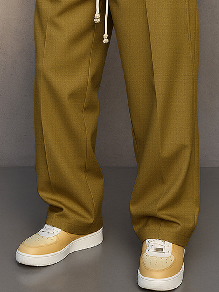 Pantalones de estilo urbano y cómodo con cordón