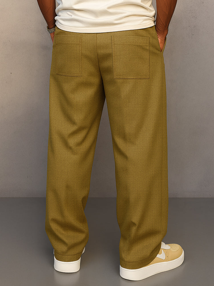Pantalones de estilo urbano y cómodo con cordón