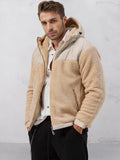 Chaqueta de forro polar cálido estilo urbano